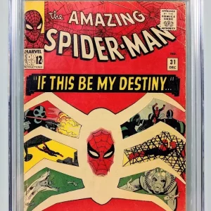 Amazing Spider-Man #31 (1965) CGC 4.5 - 1ST GWEN STACY & 1ST HARRY OSBORN! KEY!